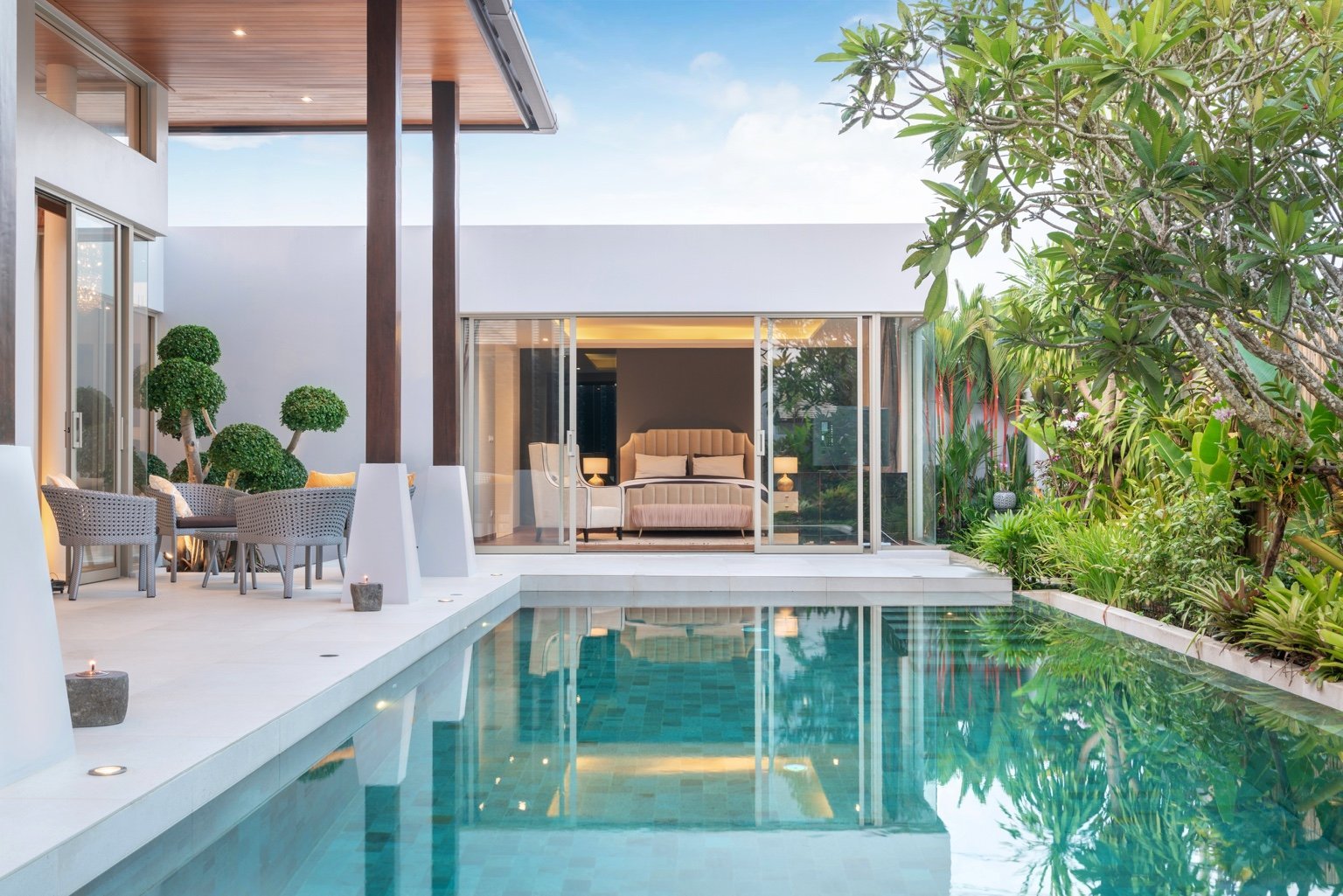 Mediterranean terrace